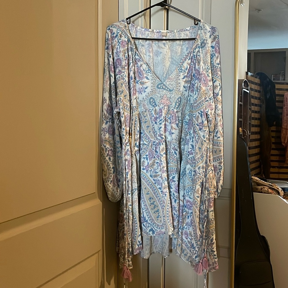 SPELL BELLADONNA TUNIC LIGHT PASTEL size L